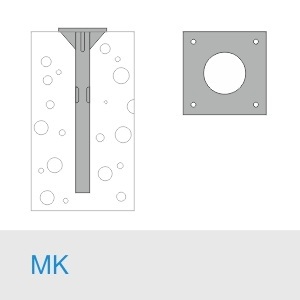 Фундамент МК 1000(900)+М36×1500/20